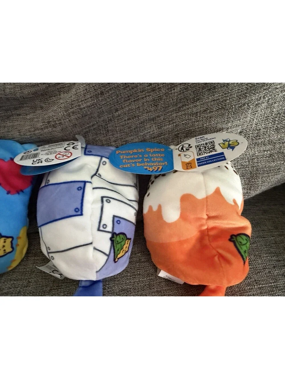 Cats vs Pickles Lot of 8 New With Tags 4” Bean Bag Plush